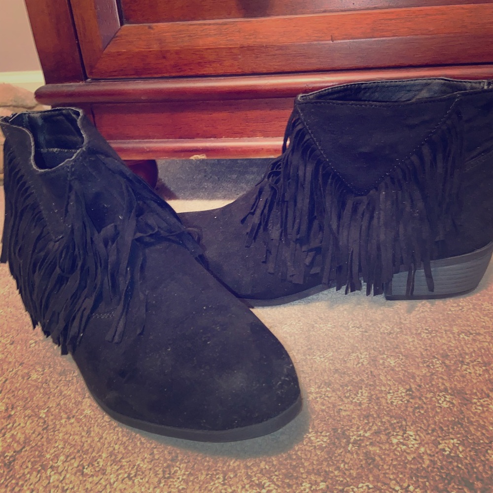 Black booties